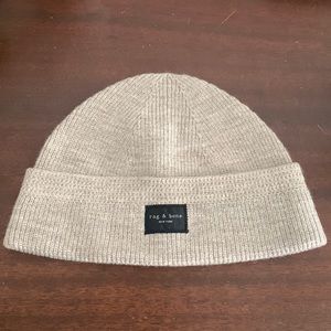Rag & Bone undyed Addison beanie - NWT